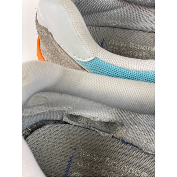 New Balance All Coast Shoe's Men's Sneakers AM574PGO (Grey/Orange), size 10.5 - Picture 7 of 12